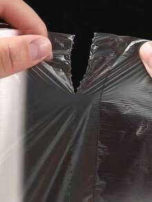 200个/包 加厚易撕式食品保鲜袋，耐冷冻耐高温，经济实惠的家用密封袋 - 無色 - 查看 5