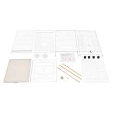 YUNRUX Utility Shelves - White - View 4