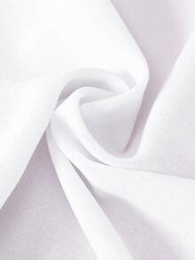 1 chiếc khăn trùm đầu bằng vải chiffon màu trơn dành cho nữ, kiểu dáng Ả Rập, dài, thích hợp sử dụng hàng ngày. - trắng - Xem 2