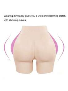Spodenki modelujące pośladki w europejskim i amerykańskim stylu z silikonowymi wkładkami, pogrubiona talia i biodra, idealne dla pośladków - Morela - Zobacz 4