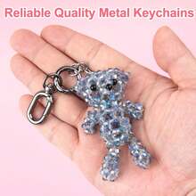 2pcs Rotating Clasp, Double-Ended Rotating Spring Clasp Hook Metal Rotating Clasp Carabiner With Spring O-Ring, Suitable For Key Chain, Bag, Wallet, Lanyard DIY Crafts - Gold - View 7