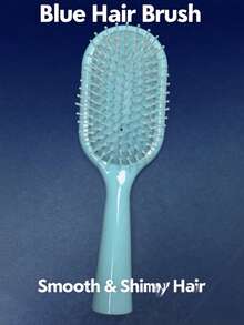 1pc Macaron Color Upright Portable Cute Anti-Static Hairbrush, Suitable For Men And Women With Long Hair - Multicolor - View 14