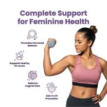 Healthy Box Probiotics--ADVANCED FORMULA SUPPORTS|Vaginal PH & Odor Control|PMS Relief & Hormonal Balance |UTl Prevention|150BILLION CFU|30DIETARY SUPPLEMENTS - 3 chai - Xem 3