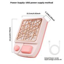 DENGXUN 1个USB供电美甲粉尘收集器，适用于亚克力美甲，美甲粉尘风扇，美甲清洁器 - 美甲粉尘吸尘器，强力除尘，低噪音，适合家庭和美甲沙龙使用。送给朋友的绝佳礼物，圣诞节和情人节的理想礼物之选。 - 彩色 - 查看 12