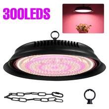 Đèn LED trồng cây xanh AC100-277V quang phổ đầy đủ hình UFO treo trong nhà kho, đèn chiếu sáng bổ sung 220V dùng để trồng hoa, trái cây, rau củ, cây mọng nước, xương rồng, đèn UV IR cho nhà kính, lều trồng cây, hệ thống thủy canh 110V, đèn ánh sáng mặt trời, đèn gieo hạt, đèn hoa đỏ xanh, đèn cây non, đèn bonsai, đèn rêu, đèn dương xỉ, đèn chiếu sáng có móc treo, phích cắm EU, 45/100/150/210/300 đèn LED. - Phích cắm loại C của EU (220-240V) - Xem 11