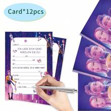 Bestselling Invitation Cards For Girl Group Fans, Birthday, Holiday, Party - Multicolor - View 4