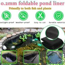 1 pieza Lona de estanque negra de 15X20 pies, lona impermeable para estanque y suministros para estanque al aire libre, estanque de koi, estanque de patos - Multicolor - Ver 11
