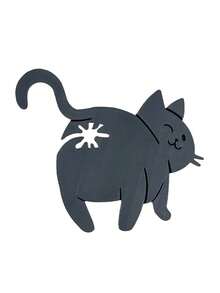 1个猫屁股造型面包夹 - 3D打印趣味厨房工具，塑料袋夹，可爱动物收纳配件，创意家居装饰礼品，轻巧设计，宠物爱好者必备。面包袋夹，零食袋封口夹。 - 彩色 - 查看 13