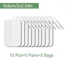 Högkvalitativ TENS/EMS muskelstimulator med två kanaler, 20 lägen, 30 intensitetsnivåer, med 2000 mAh batteri med stor kapacitet, elektronisk pulsmassage, avslappnar kropp och själ