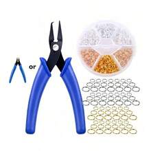 Jewelry Making Supplies: Split Rings, Small Split Rings, Split Ring Pliers, Jewelry Opening Pliers, Double Closed Jump Rings, Bottle Opener, Suitable For Necklaces And Bracelets - Multicolor - View 9
