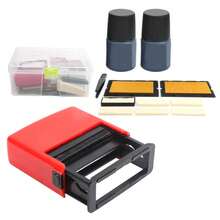 Máquina codificadora manual de ranuras para tarjetas B2.5 - Fecha de producción Máquina codificadora de tinta de secado rápido - Rojo - Ver 3