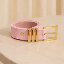 Casual PU Leather Buckle - Baby Pink - View 7