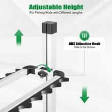 HaroldDol Fishing Rod Racks - Silver - View 3