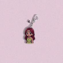 KATSEYE Girl Group Merchandise: MANON Charm, MEGAN Bag, DANIELA Keychain - Multicolor - View 15
