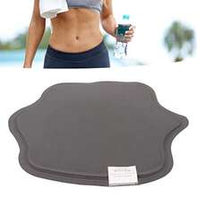 ASDF-Dioche Tabla Abdominal de Espuma Lipo Tabla de Compresión Abdominal para Mujeres Tabla Moldeadora de Espuma Suave para Poscirugía Tabla para Aplanar el Vientre Gris - Gris - Ver 6