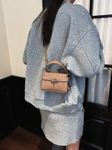 Minimalist High-Quality Mini Shoulder Bag, Fashionable Personalized INS Minimalist Crossbody Bag, Chic Handbag - Multicolor - View 7