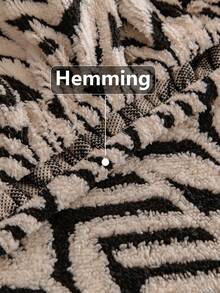 1件装优质绗缝沙发套，360°环绕式座垫套，可机洗，防褪色防掉毛，四季皆宜，保护沙发免受猫抓。 - 黑色 - 查看 7