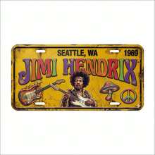 Decorative MDF Plaque 30x15cm American Car Plate Style - Rock And Pop Culture Retro Vintage - 美國-53 - 查看 1