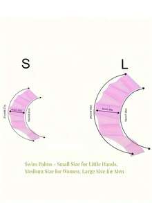 2 piezas Aletas de buceo, Aletas de natación azules, Guantes con dedos de silicona para buceo libre, Accesorios perfectos para buceo y natación al aire libre, Adecuados para entrenamiento, pesca, piscina, playa y uso en el océano | Diseño ergonómico | Estructura de silicona - Multicolor - Ver 3