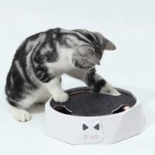 双速可调自动互动猫玩具 - 转盘毛绒老鼠，自动打地鼠猫玩具 - 老鼠玩具 - 查看 3