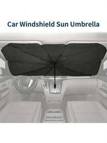 Protector Parabrisa Cubre Sol Coche Parasoles Auto Sombrilla - M - Ver 3