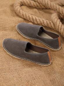 Zapatos de pescador tejidos transpirables, que absorben la humedad y antideslizantes para hombres - Champán - Ver 3