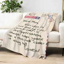 Cartoon Blanket Soft Comfortable Multifunctional Cozy Throw For Home Decor Sofa Bed Gift Warm Plush - 彩色 - 查看 5