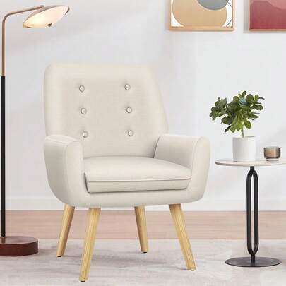  ALFORDSON Armchair Lounge Accent Chair Fabric