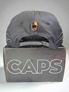 Gorra Barbas hats b-star gamuza excelente fashion modelo diseño - negro - Ver 5