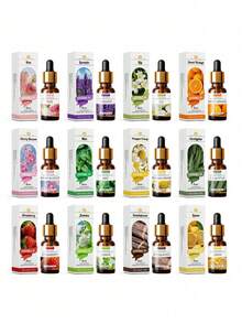 10毫升多香精油，适用于香薰机、家居护理、蜡烛制作、加湿器，可作为礼物赠送，也适用于卧室、浴室、客厅、车载空气清新剂、衣柜，去除异味，净化空气，是婚礼/情人节的理想礼物。 - 多種香型 - 查看 11