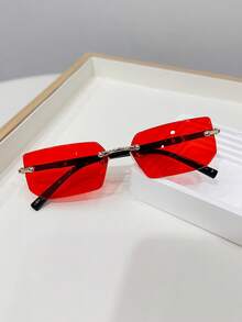 1 Cặp kính thời trang nam dáng vuông không gọng màu đen, kiểu dáng retro, phù hợp để đeo hàng ngày, đi biển, trang trí và phong cách đường phố. - Nhiều màu - Xem 17