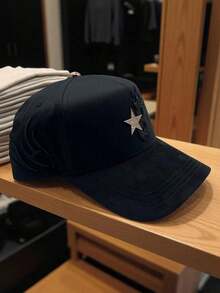 Gorra Barbas hats b-star gamuza excelente fashion modelo diseño - negro - Ver 6