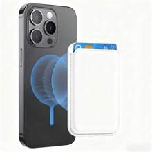 适用于 17 Pro Max 的通用磁吸卡包，兼容 Magsafe 16、15、14、13、12 等多种机型，带磁吸功能的卡槽，适用于大多数智能手机 - 彩色 - 查看 8