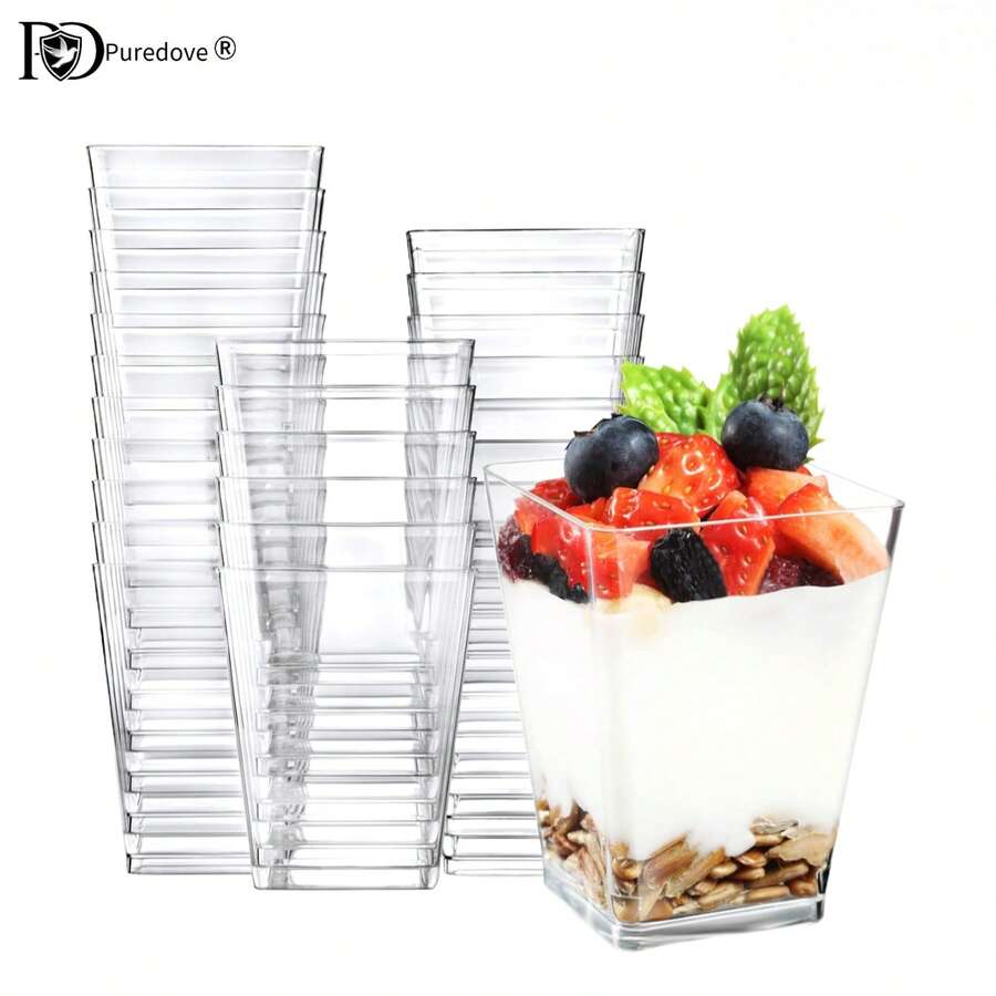 Puredove 15/20/30/50/60pcs Multi-Functional Disposable Food Containers For Home Use - Multicolor - View 1