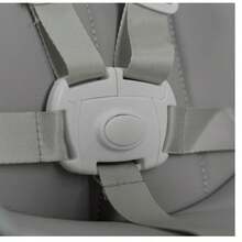 Silla de Comer para Bebé 2 en 1 | Periquera Convertible en Silla Alta para Comer y Set de Silla + Mesa | Bebés en etapa de desarollo de 1 a 3 años para alimentación - Gris - Ver 7