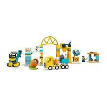 LEGO Duplo Series 10476 3-In-1 Busy Construction Site Large Building Block Toy - 10476 - View 6