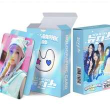 60pcs Cards + 64pcs Stickers NJZ K-Pop LOMO Photocard Idol Series, Fan Collectible Photo Cards, Scrapbook And Craft, Variety Of Designs, Vibrant Colors, Exquisite Artistic Postcard Collection Lomo Trading - Multicolor - View 4