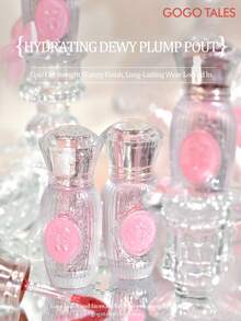 GOGO TALES GOGOTALES 甜美芭蕾透明唇彩，滋润持久，清新柔和光泽，低饱和度裸色调，玻璃般质地，唇彩、唇膏、润唇膏三合一，适合学生和约会使用。 - G06# CARAMEL TEARS - 查看 3