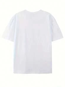 | Dodgers T-Shirt | LA Letter Print | Must-Have Game Support T-Shirt For Baseball Fans | Breathable, Sweat-Wicking, And Cool, Perfect For Playing Baseball | Pure Cotton, Skin-Friendly, Digital Print, Baseball Style, Men's Casual T-Shirt, Sportswear Design, Urban Apparel, Men's Everyday Casual Top, Machine Washable - Trắng 5 - Xem 4