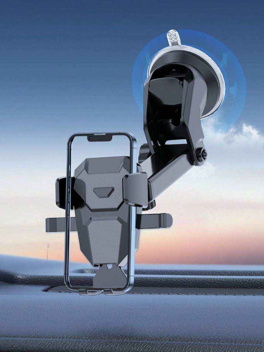 Dashboard/Windshield Suction Cup Car Phone Holder - A - View 1