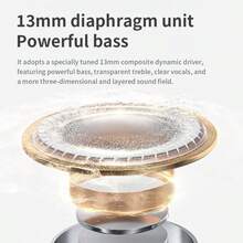 Lenovo 联想EA175真无线蓝牙耳机，高清立体声，高保真音质，低延迟，带麦克风，蓝牙5.4 - 均碼 - 查看 3