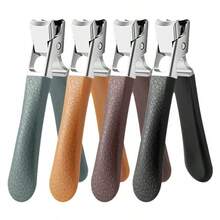 New Stainless Steel Nail Toenails Clippers Cutter With Anti-Splash Cover Sharp Trimmer Pedicure Care Professional Nail File - Multicolor - View 6