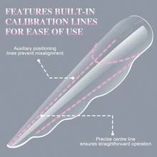 Nail Art Crystal Nail Model Butterfly Extended Nail Model Quick Phototherapy Nail Paper Free Holder With Multiple Sizes Of 150 Pieces In A Box, Petal Shaped Nail Film - Apricot - View 3