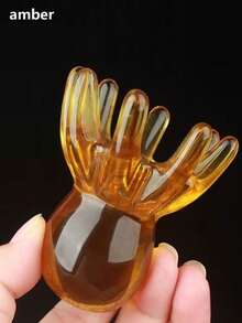 章鱼按摩梳，符合人体工学的头皮及身体按摩器，采用灵活的八臂设计，是一款手动深层组织按摩工具，带有八个按摩爪，可用于背部、颈部和手掌按摩 - 家用水疗及旅行必备 - 彩色 - 查看 8