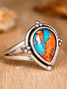 1 PC Fashion Ring For Women For Valentine's Day Gift Wedding Anniversary Party Jewelry - 1# - View 3