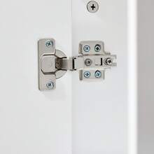 SoBuy FBT105-W, Home Office File Cabinet Printer Stand, Storage Cabinet On Wheels, Side Table End Table - White - View 12