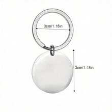 1pc Boyfriend/Husband Key Chain, "I Love You" Gift From Wife/Girlfriend, Christmas, Valentine's Day Present - Silver - View 6