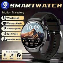 1.5-Inch HD Display, Wireless Calling, Customizable Wallpaper, Compatible With Android And IOS, Includes Fitness Tracking, Notification, And Music Control Functions, Suitable For Both Men And Women
