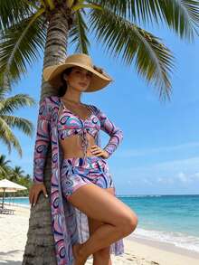 Women Bikini Sets - Màu tím - Xem 1