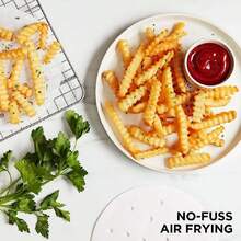 - Forro desechable para freidora de aire, papel pergamino resistente al calor para cestas, paquete de 100, redondo de 7 pulgadas,40810982 - Rosado Sandía - Ver 5